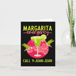 Margarita Akut Shirt Mexican Fiesta Funny Cin Kort