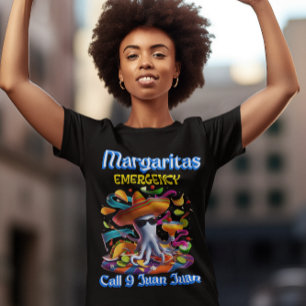 Margarita Akut Sombrero-Wearing Octopus T Shirt