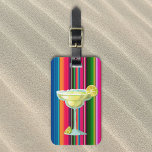 Margarita Älskare Limes Tequila Mexico Serape Bagagebricka<br><div class="desc">Den här designen kan vara personlig om du väljer Redigera design. Du kan också överföra till andra objekt. Kontakta mig på colorflowcreations@gmail.com eller använda alternativet chatta överst på sidan om du vill ha den här designen på en annan produkt eller behöver hjälp med den här designen. Se mer av mina...</div>