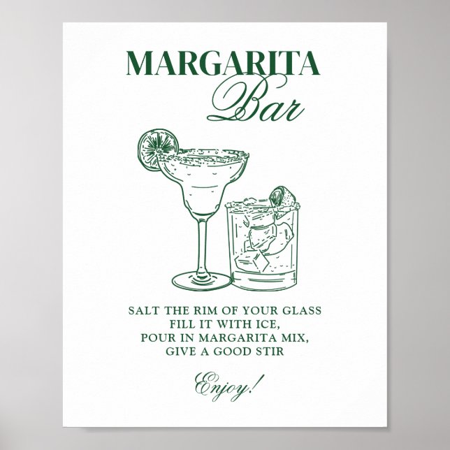 Margarita Baren Poster (Framsidan)