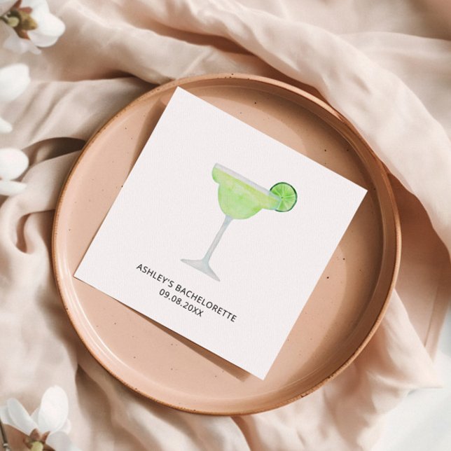 Margarita Bröllop, Bachelorette eller Möhippa Pappersservett (Skapare uppladdad)