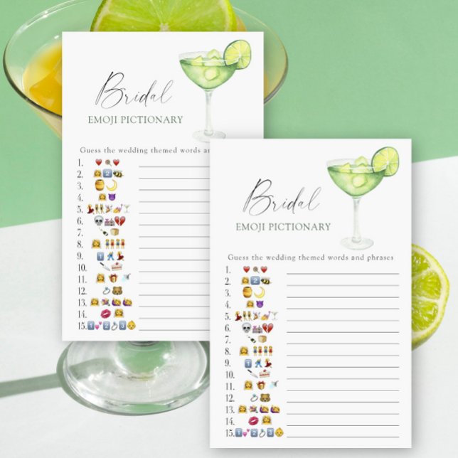 Margarita Bröllopsdusch emoji pictionary (Skapare uppladdad)