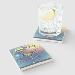 Margarita Cocktail (#9 av 12 Drink Recipe Sets) Stenunderlägg