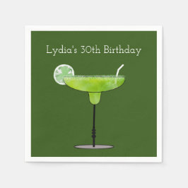 Margarita Cocktail Pappersservett
