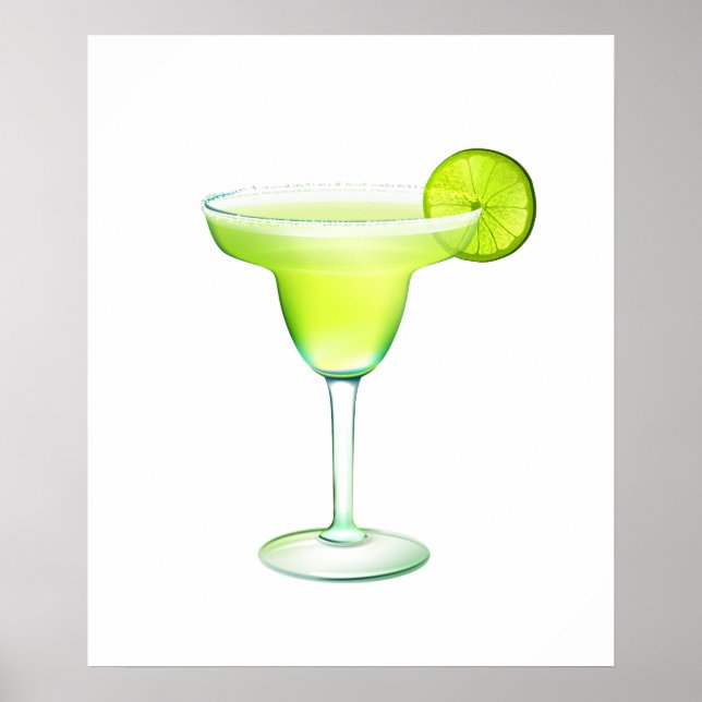 Margarita Cocktail Poster - SRF (Framsidan)