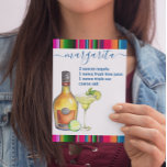 Margarita Cocktail Recipe Watercolor Vykort<br><div class="desc">Den här designen skapades genom digital grafik. Den kan vara personlig i det område som tillhandahålls genom att ändra fotot och/eller text. Du kan också anpassa den genom att klicka för att anpassa ytterligare alternativ och ta bort eller ändra bakgrunden i färg, lägga till text, ändra texten färg eller stil...</div>