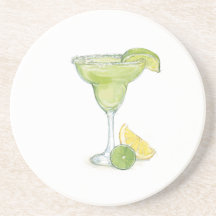 Margarita Cocktail Watercolor