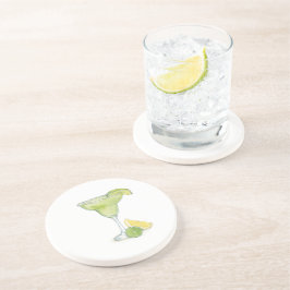 Margarita Cocktail Watercolor Underlägg