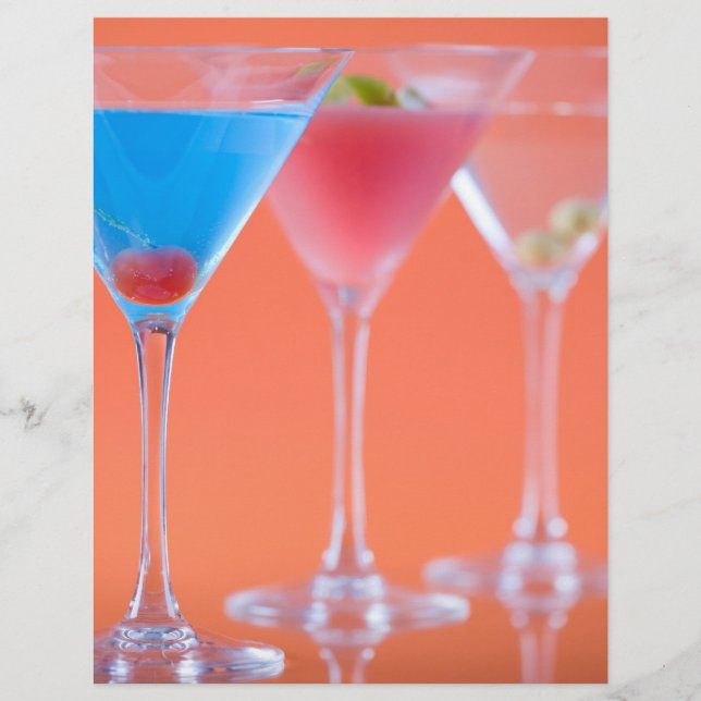 Margarita cocktails reklamblad (Framsidan)