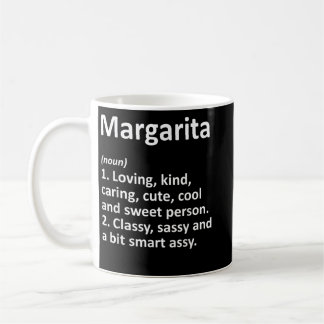 MARGARITA Definition Personalized Funny Birthday G Kaffemugg