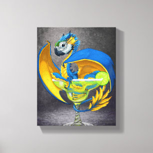 Margarita Dragon 8x10-Kanvastryck Canvastryck