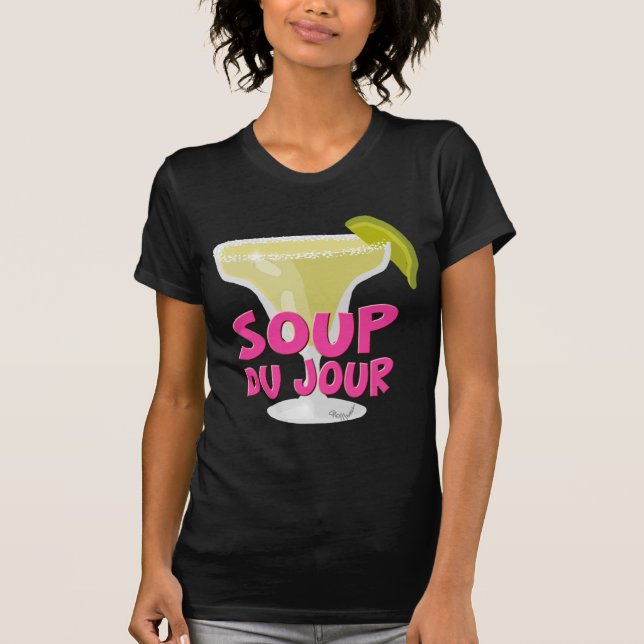 Margarita Du Jour T Shirt (Framsida)