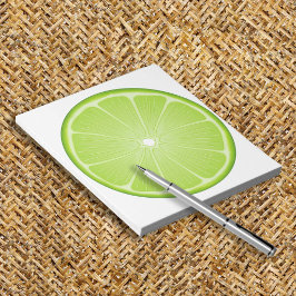 Margarita-fest Lime Notepad Anteckningsblock