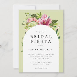 Margarita Fiesta Blommigt Möhippa Inbjudningar