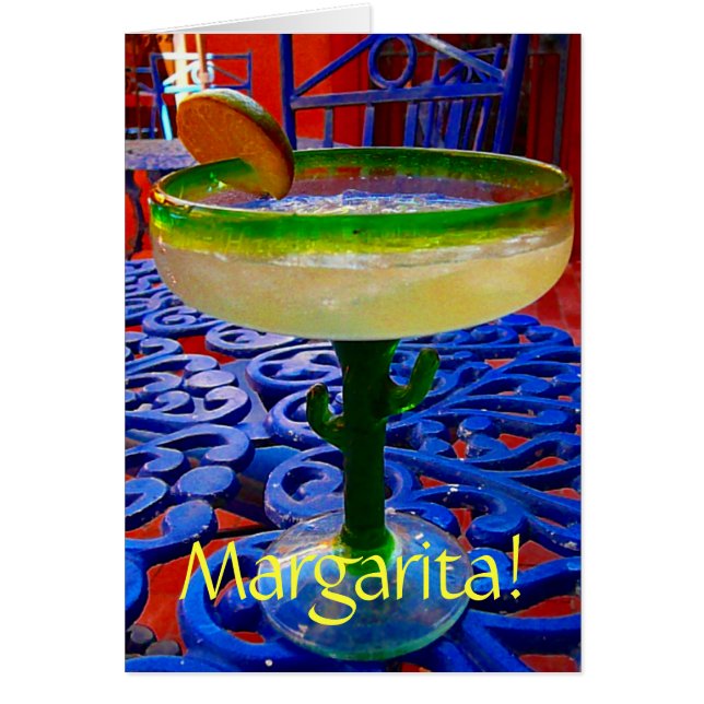 Margarita! Hälsningskort (Framsidan)