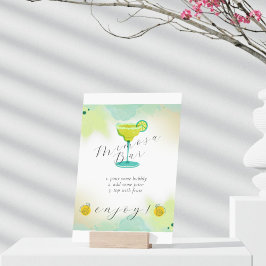 Margarita Lime Möhippa Mimosa Pub Poster