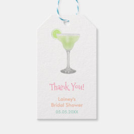 Margarita Mexican Theme Shower Party Favor Märkres Presentetikett