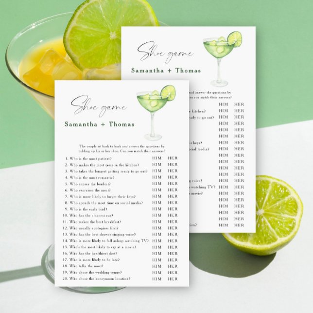 Margarita möhippa Shoe-spel (Skapare uppladdad)