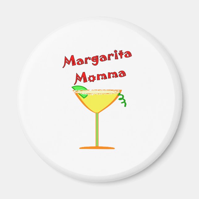 Margarita MOMMA T-Shirts & Gifts Magnet (Framsidan)