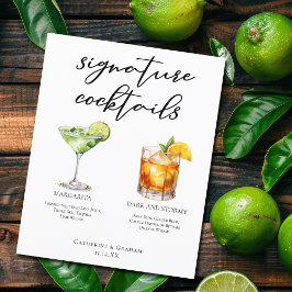 Margarita Mörk & Stormy Namnteckning Cocktails Men