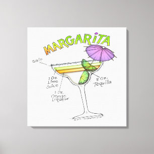 MARGARITA MOTTAR COCKTAIL ART CANVASTRYCK