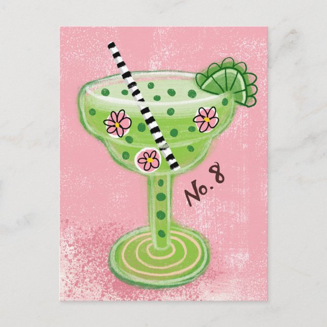 Margarita på Rosa vykort (Framsida)