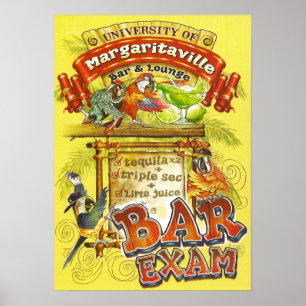 Margarita Poster=Pass pubexamen Poster