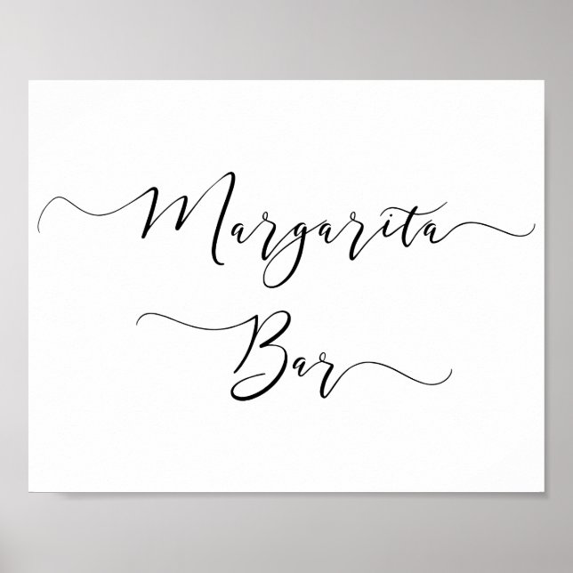 Margarita Pub Sign Poster (Framsidan)