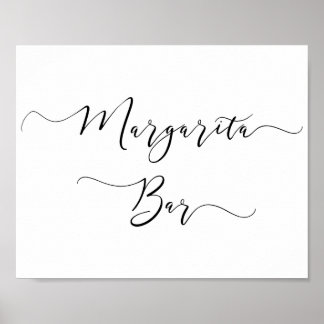 Margarita Pub Sign Poster