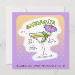 MARGARITA RECEPT KOCKTAIL KONST INBJUDNINGAR