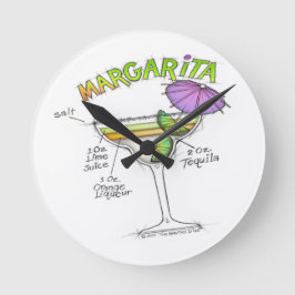 MARGARITA RECEPT KOCKTAIL KONST RUND KLOCKA
