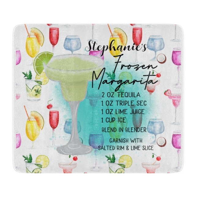 Margarita Recipe-Personligen, fryst (Framsidan)