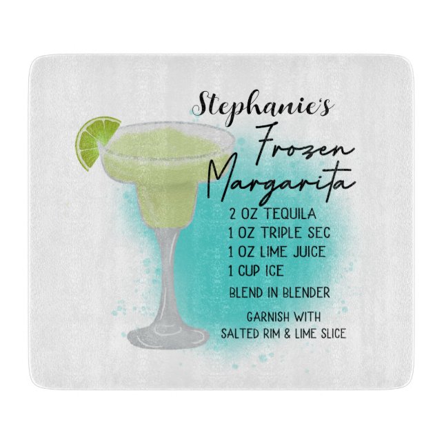 Margarita Recipe-Personligen, fryst (Framsidan)