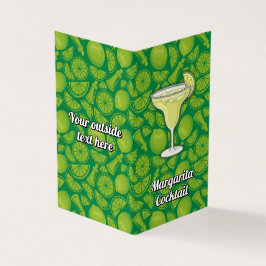 Margarita Recipe Visitkort