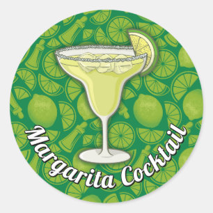 Margarita Runt Klistermärke