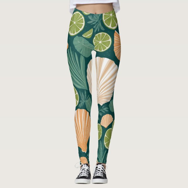 Margarita Snäcka Leggings (Framsida)