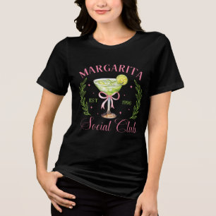 Margarita Social Club – Rolig Cocktail-fest T-Shir T Shirt