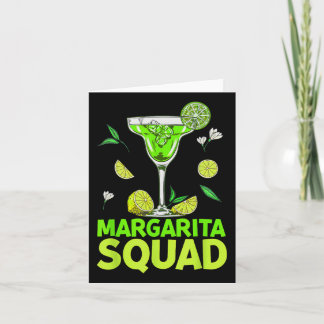 Margarita Squad Cinco de Mayo Costumes för mexikan Kort