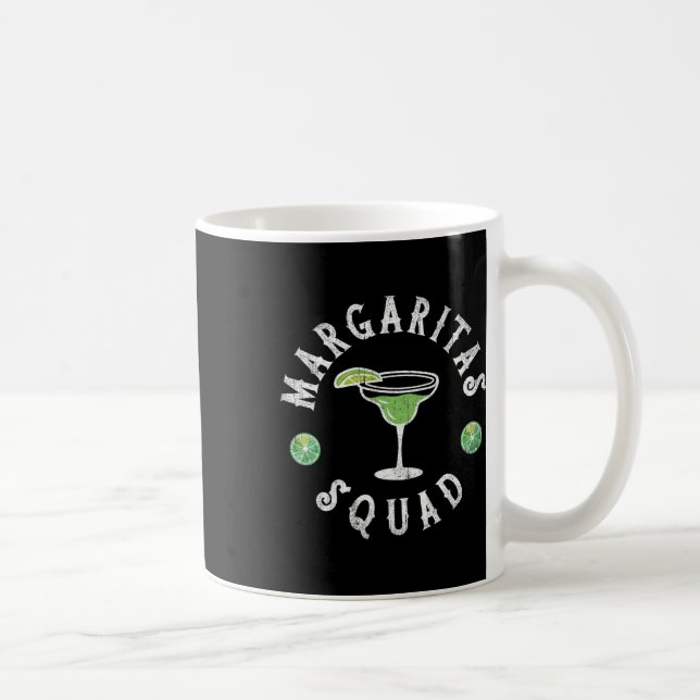 Margarita Squad Funny Cinco De Mayo Manar Women Li Kaffemugg (Höger)