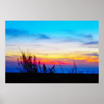 Margarita Sunset Poster