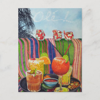 Margarita Tequila Ole! Vykort