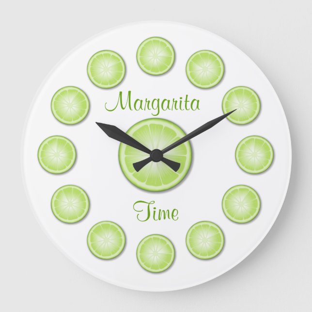 Margarita Time Clock Stor Klocka (Framsida)