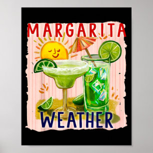 Margarita väder cinco de mayo mexico margarita poster