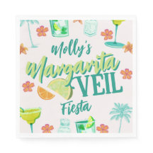 Margarita Veil Bachelorette Party Illustrated