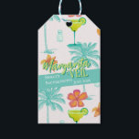 Margarita Veil Bachelorette Party Illustrated Presentetikett<br><div class="desc">Spice party med den här lekande "Margarita Veil"-designen - med ett handritat margaritasglas täckt med tropiska blommor och pub-accenter. Med sin roligt av grönt och blåtoner är denna design perfekt för brider som kärlek tacos,  tequila och firar i stil.</div>