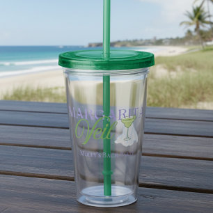 Margarita Veil Beach Destination Bachelorette Take Away Mugg