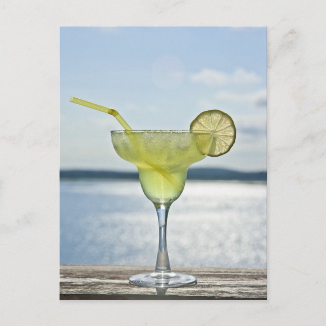 Margarita vid havet vykort (Framsida)