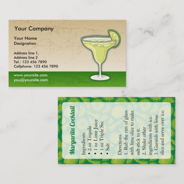 Margarita Visitkort (Fram/baksida)
