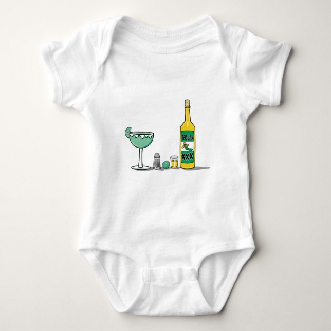 Margaritablandning T Shirt (Framsida)