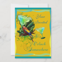 Margaritaparty Inbjudningar